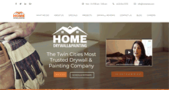 Desktop Screenshot of homedrywallandconstruction.com
