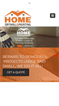 Mobile Screenshot of homedrywallandconstruction.com